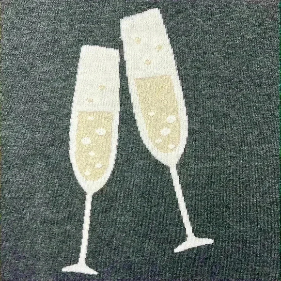 GAP Women’s Sweater Sz XL Gray Scoop Neck Cotton Cozy Party Holiday Evening - Picture 3 of 7